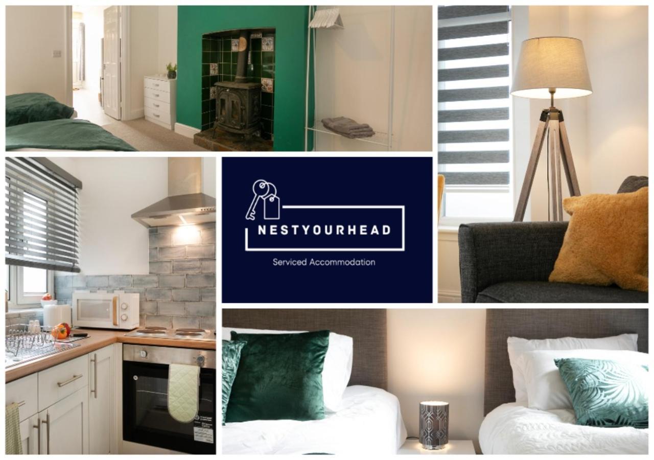 Near Hospital, Netflix, Sleeps Up To 3, Fast Wi-Fi Apartment Lincoln Bagian luar foto